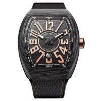 Orologio Franck Muller Uomo Vanguard in Carbonio V 45 SC DT CARBON - V 45 SC DT CARBON